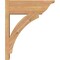 Ekena Millwork Thorton Smooth Traditional Outlooker, Western Red Cedar, 7 1/2"W x 20"D x 24"H OUT08X20X24THR01SWR - alternate 2